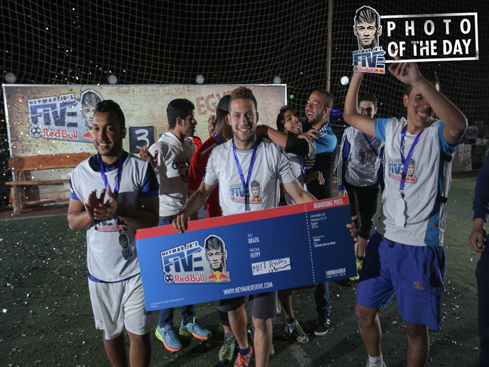 Photo of the Day: 018 'Ticket to the final!' #NeymarJrsFive
