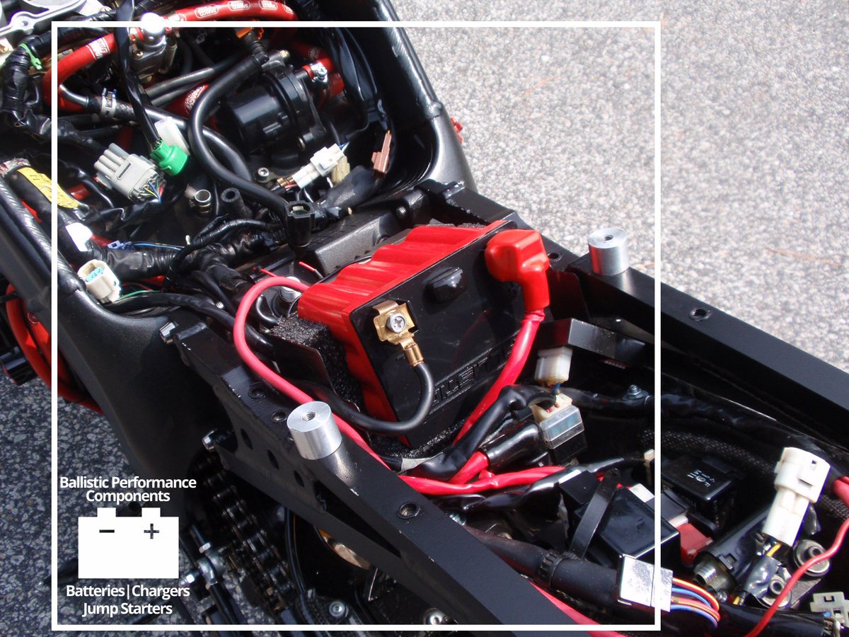 BallisticParts's tweet photo. Are you running a Ballistic Performance Component battery? #ballisticbattery #evo2 #lightweightbattery #streetbike https://t.co/Y7awxYDUHn