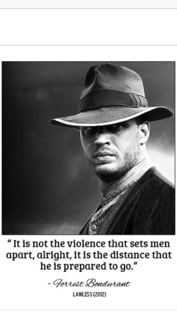 One of my favorite quotes #Lawless