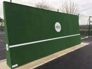 Our fantastic new #tennis practice wall from @REBOWallUK is proving to be a big hit with our coach and his classes.