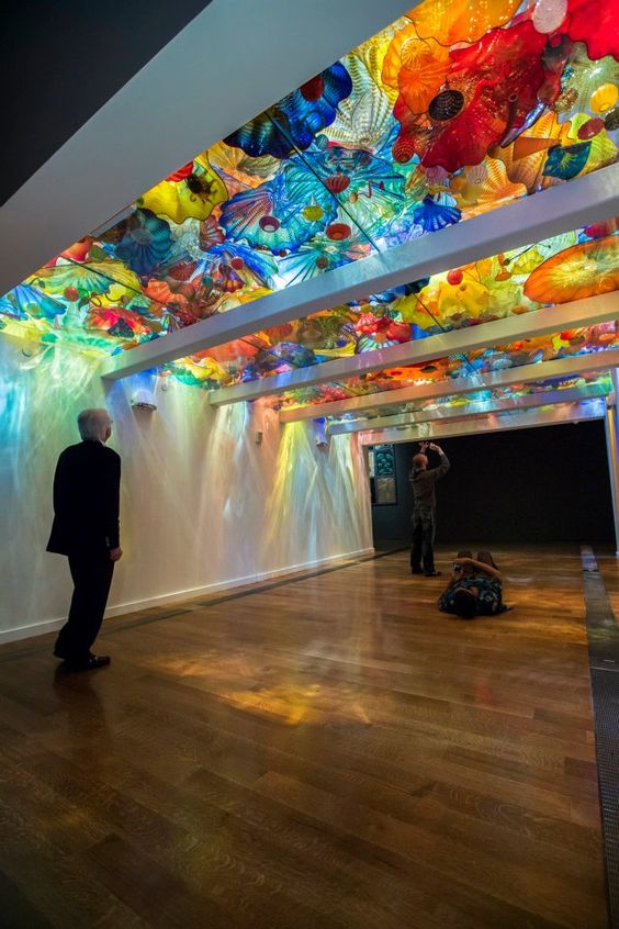 SoulCeramics's tweet photo. We'd love to lie under this #Chihuly #PersianCeiling at the #VirginiaMuseumofFineArts ... @ChihulyStudio https://t.co/S6h6yAgS9z