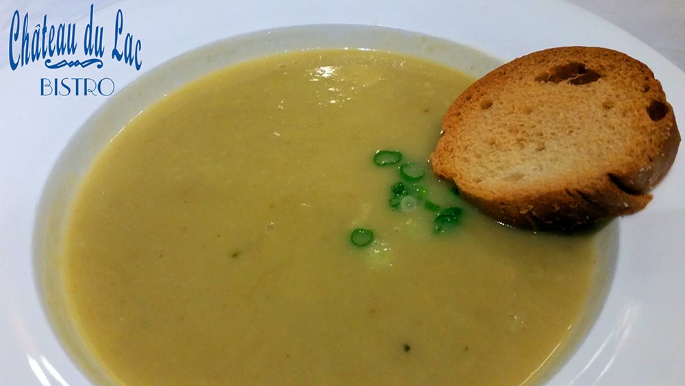 chateaudulacno's tweet photo. Stop in and savor the soup du jour. #delicious #French https://t.co/UYPn4AZGeY
