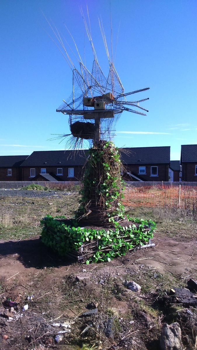 peasparkbelfast's tweet photo. Thanks @WeatherCee @barrabest. glad no rain launching this labour of love #itsachicken https://t.co/ceQ2DAwulP