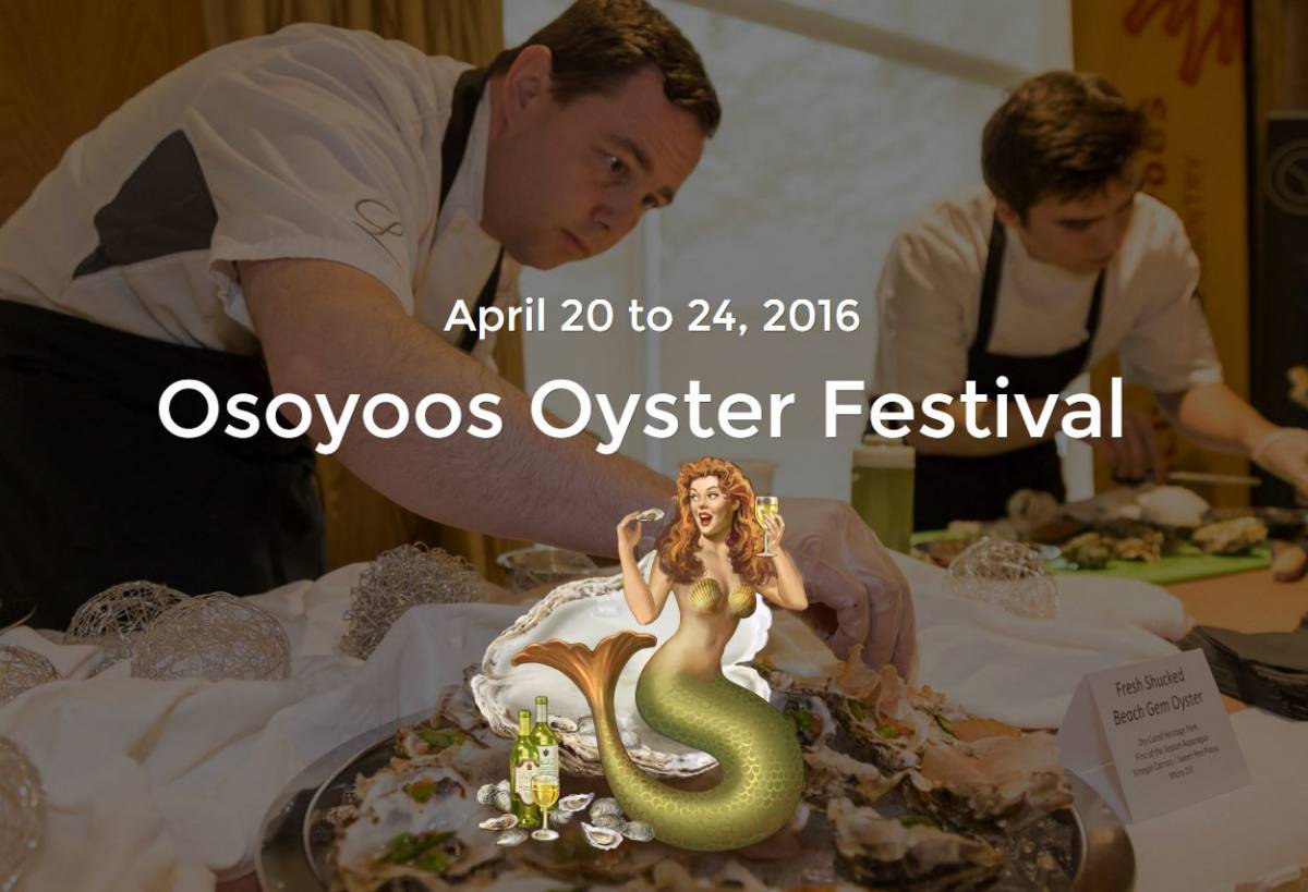 From April 20 to 24th, the fifth annual Osoyoos Oyster Festival hits various #Osoyoos venues ow.ly/ZFW4b