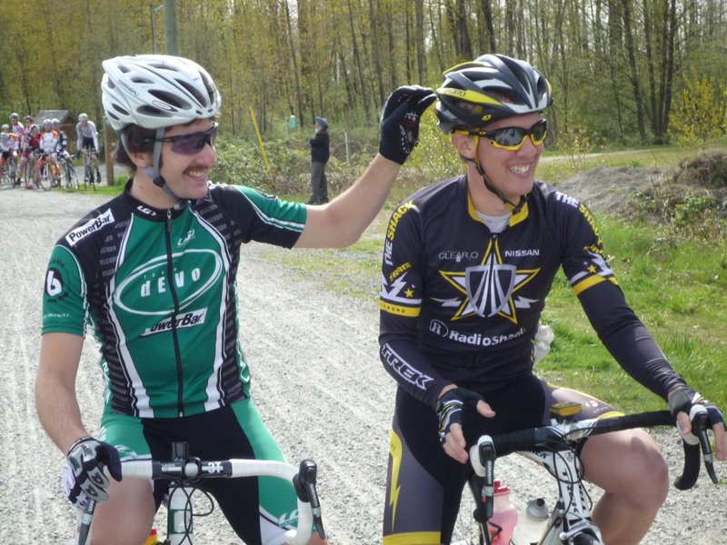 Some of the famous stars that have graced Roubaix in the past, Cody Campbell and Tom Selleck Jr..  #jeremysroubaix