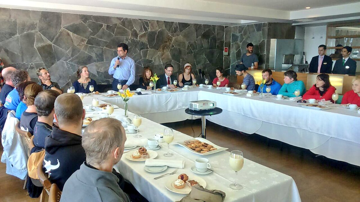 Corfo's tweet photo. #LosLagos recepción a turistas belgas en situación de discapacidad parte del proyecto @hola__chile apoyado por Corfo https://t.co/pZHqLf4y1m