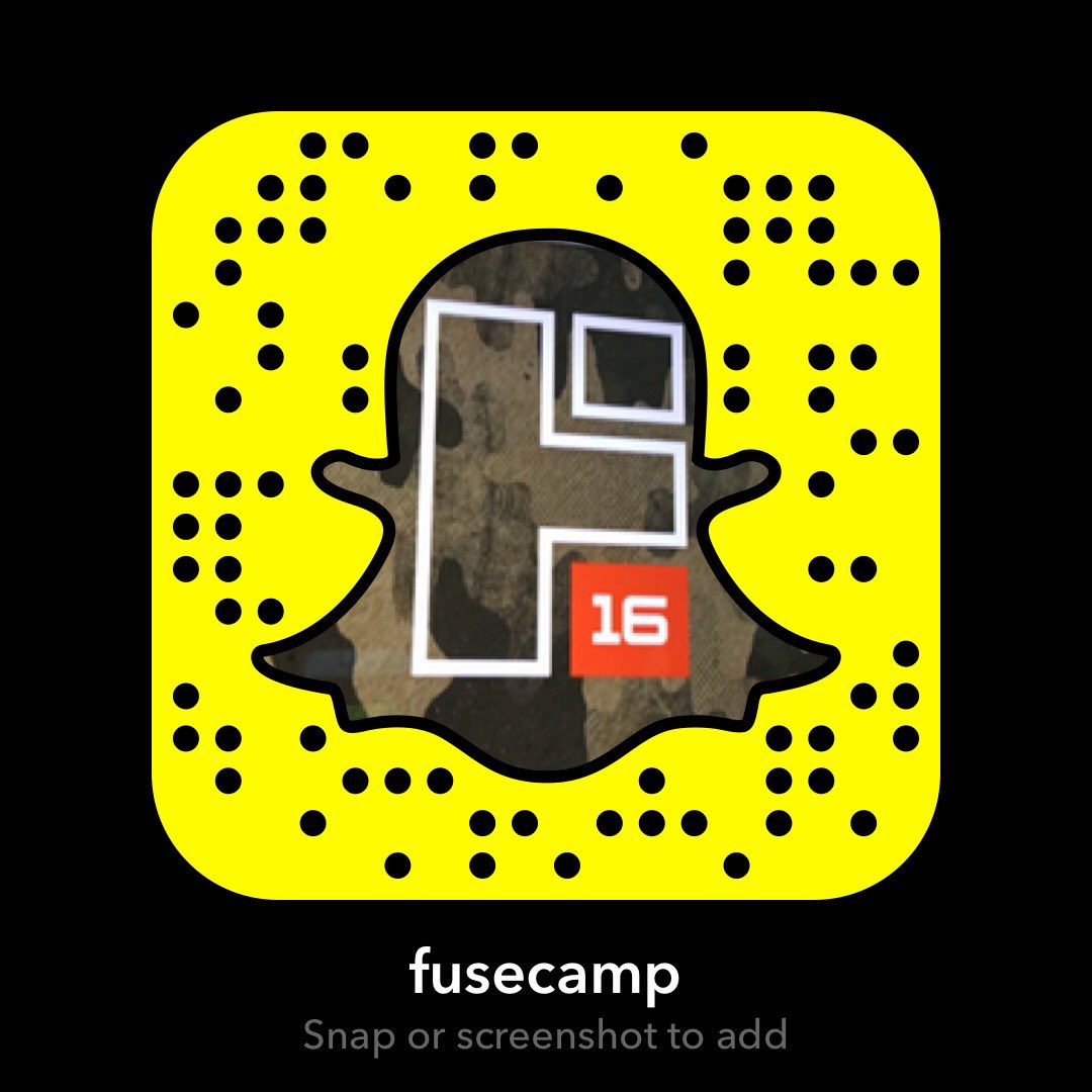 fusecamp's tweet photo. And #fusecamp16 is starting to kick in over on Instagram &amp; Snapchat! https://t.co/yxCexySju3