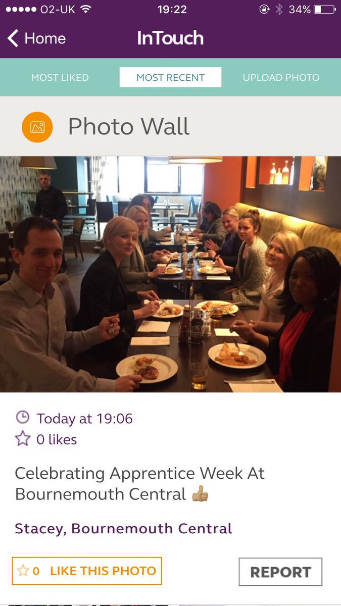 Celebrating Apprentice Week lunch @bournemouthcentral <a href="/South_East_PI/">South_East_PI</a> <a href="/placemadebyyou/">A Place Made By You</a>