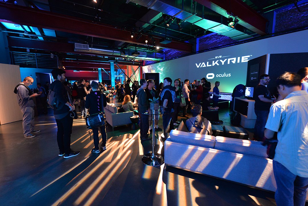 Thanks to all who attended our #GDC16 Community Event with <a href="/EVEValkyrie/">EVE: Valkyrie</a>! See you in Rift on March 28. #OculusGDC