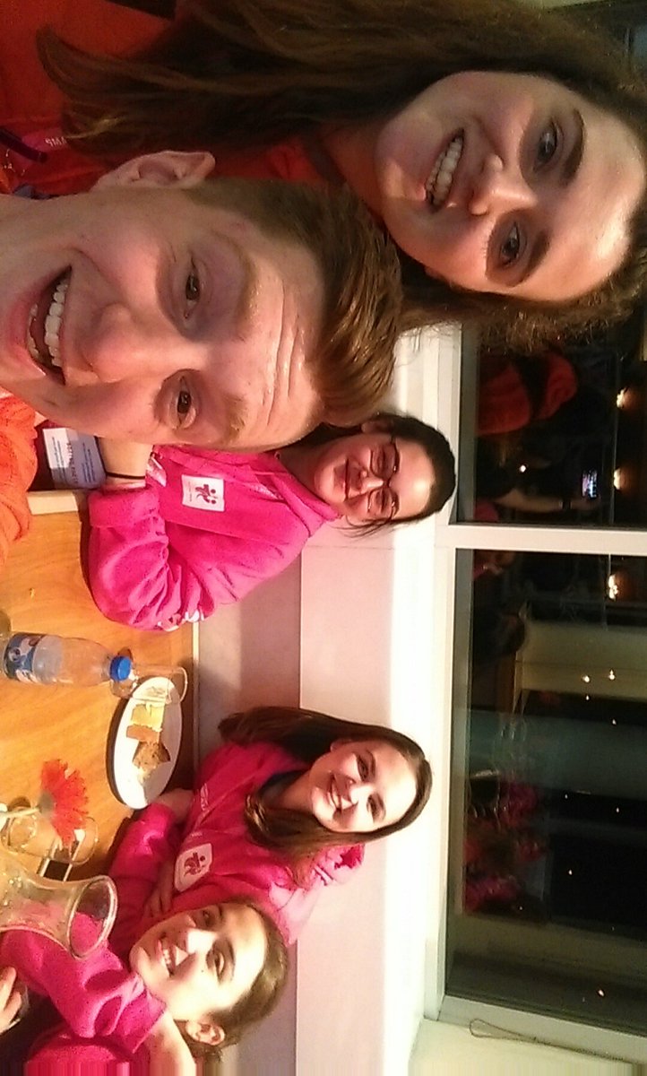 Team Peach feeling refreshed before we finish the day off #peachforthestars #girlsactive