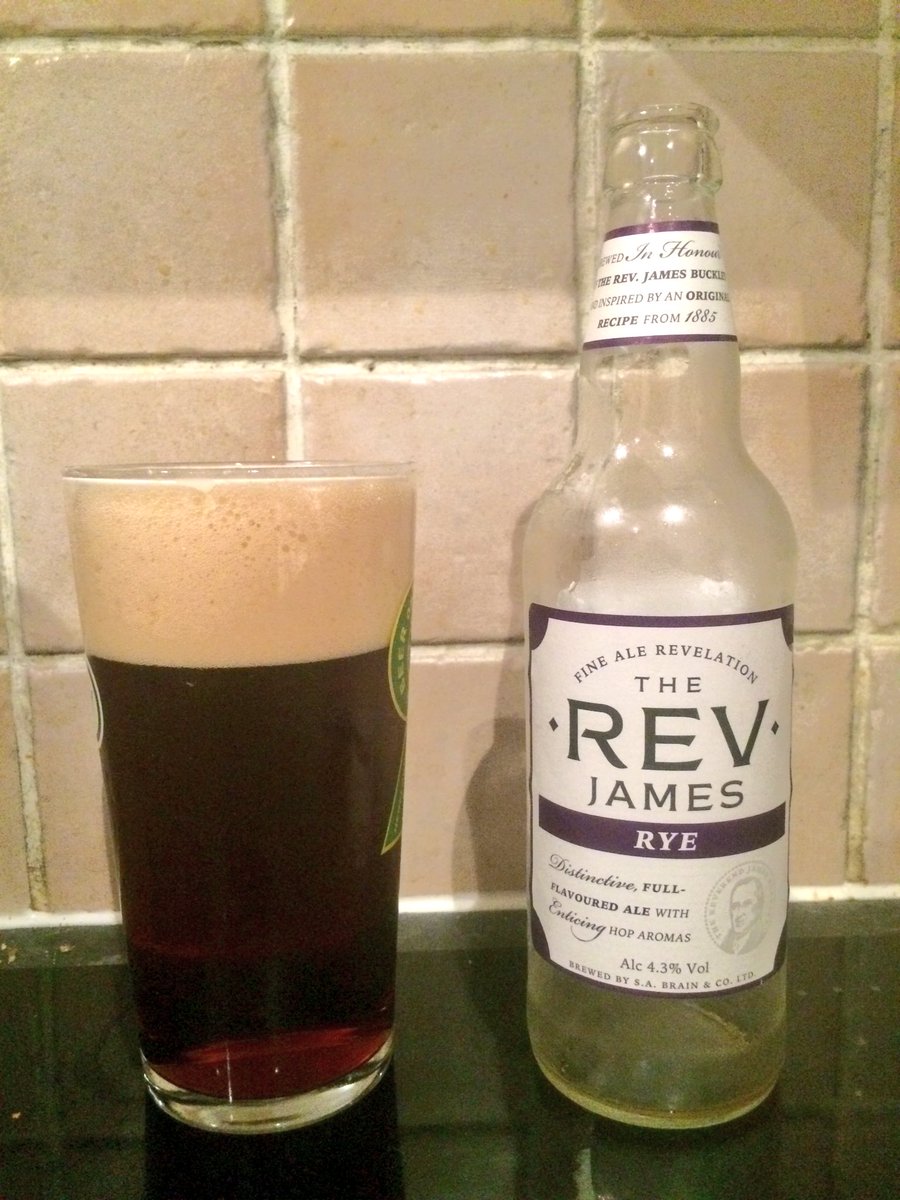 CapsCasksKegs's tweet photo. Rye makes the Rev lively...Brains Brewery - The Rev James Rye 4.3% @brainsbrewery #revjamesrye https://t.co/SKiUXevofn