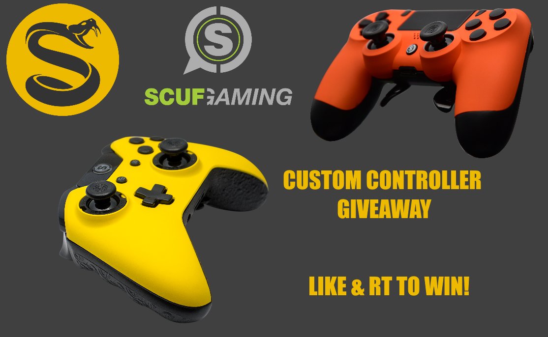 MovistarKOI_en's tweet photo. Thanks to @ScufGaming we are giving away your choice of custom controller! Like and RT to enter to win! https://t.co/5y2f7buhHd