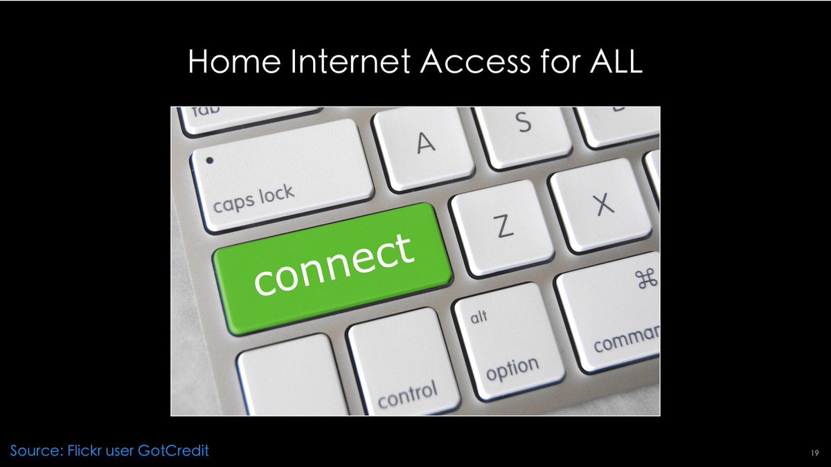 ddraper's tweet photo. Connection to the Internet IS connection to society! ALL DESERVE ACCESS! #MostImportantIssue #UCET16 https://t.co/nrht9jMRLT