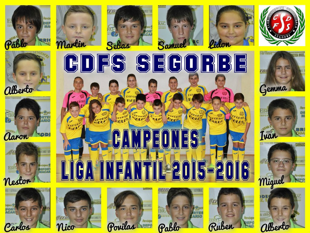 cdfs_segorbe's tweet photo. CAMPEONES!!!! El Infantil Deportes Bolós @cdfs_segorbe se proclama campeón de liga tras vencer 2-6 al @ClubMoreres https://t.co/xZ2CdFggid