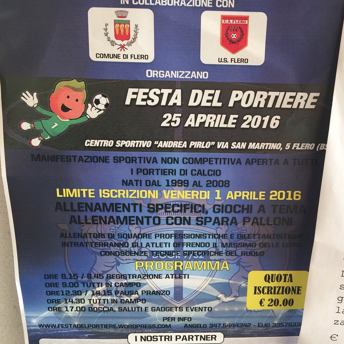 MauroMorandi's tweet photo. #LAFESTADELPORTIERE #SOLONUMERI1 #DRIVEYOURPASSION https://t.co/4ni2FBEO2j