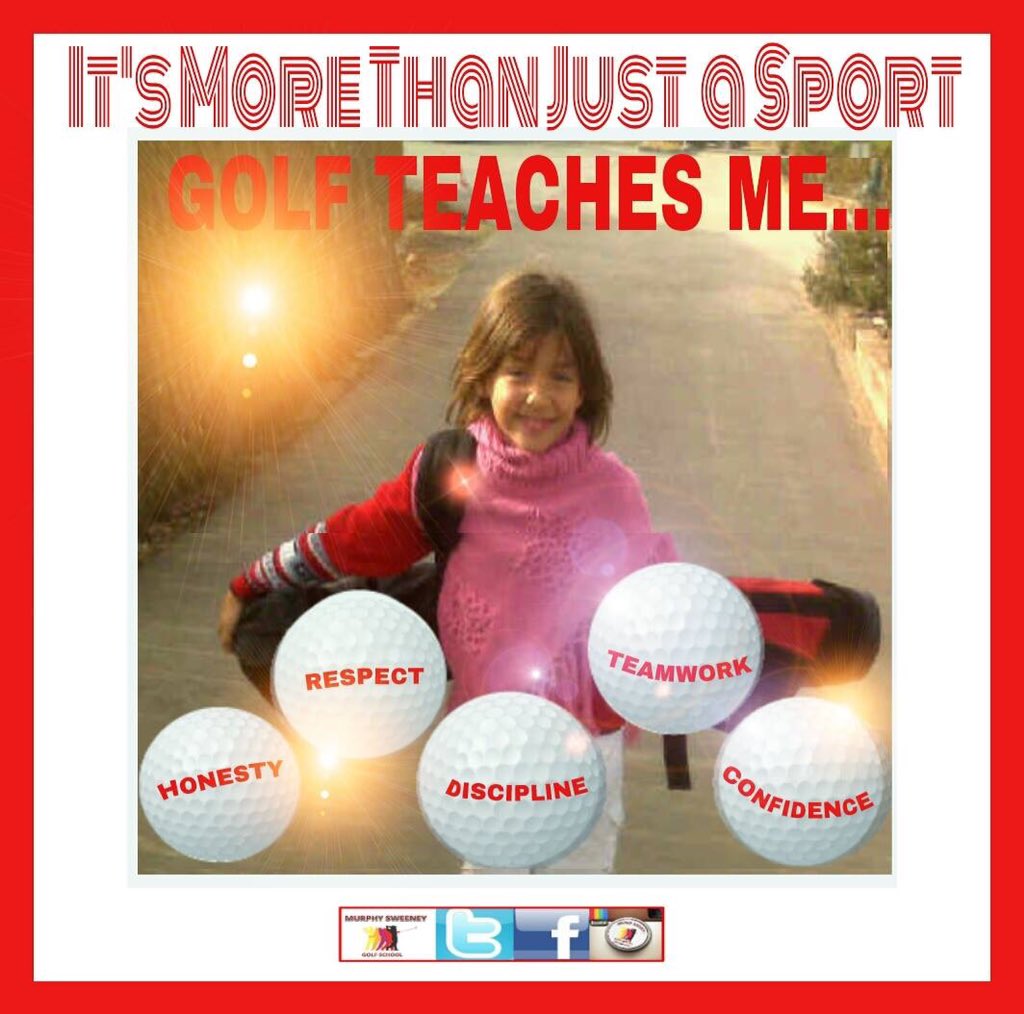 Get your kids into Golf. More than just a Sport. Weekend classes facebook.com/murphysweeneyg…  #lifelessons #gameforlife