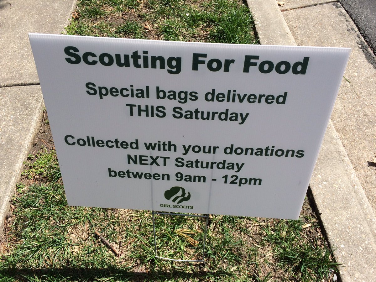 HoCoCAC's tweet photo. #hocomd- Fill ur bags 2nite 4 pickup 2morrow supporting the #HoCoFoodBank. #scouting4food #kidshelpingkids https://t.co/7uvf3fIoui