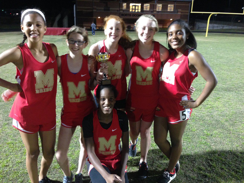 DanielMBMS's tweet image. MBMS girls track takes second place at NOHS invitational.