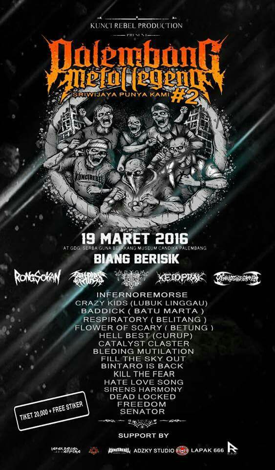 Hari ini #palembangmetallegend