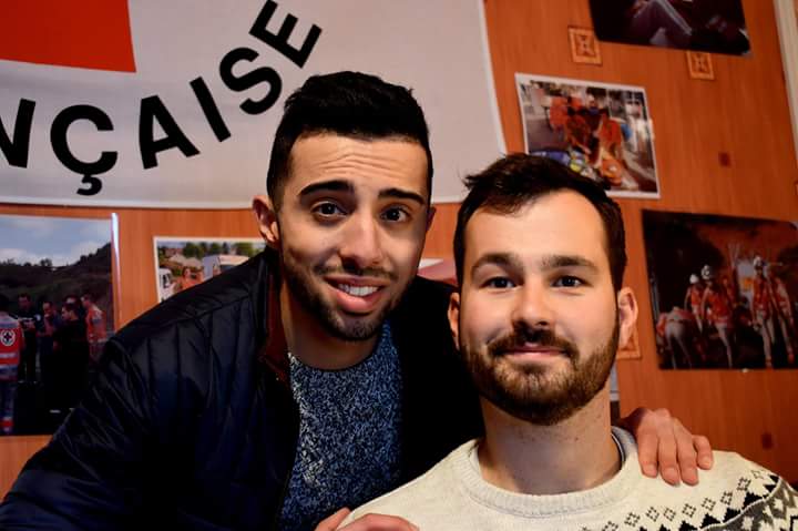 CRF_Besancon's tweet photo. Fahed adjoint à la logistique et Xavier directeur locale s'occupant des derniers préparatifs pour le renfort à Lyon https://t.co/5Zdjonynwy
