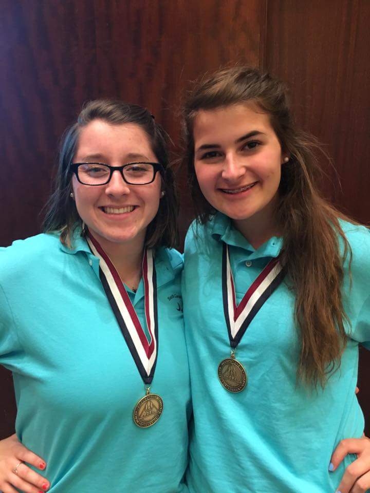 unfailinglove's tweet photo. Congrats @libbysmith1143 and @KPressly 1st place in CERT!!! @SC_HOSA @PelionPanthers #seniorgold #bestfriends https://t.co/gqf8lTGlR0