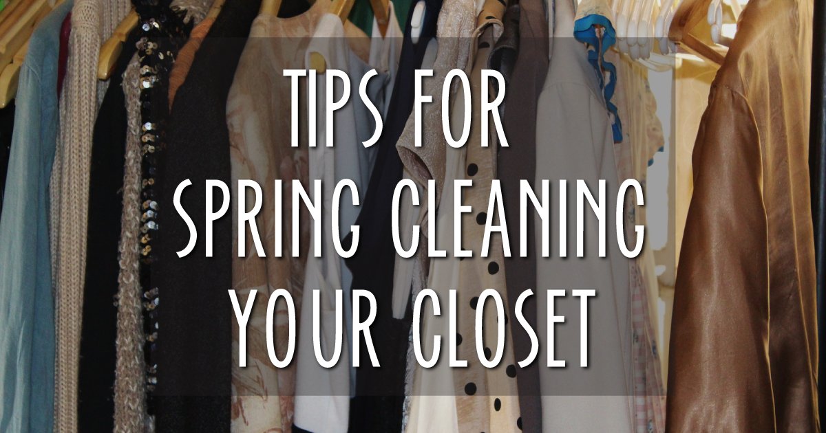 Knock out some spring closet cleaning with these helpful tips. #tips #frillygirl clarkscondensed.com/thrifty-living…