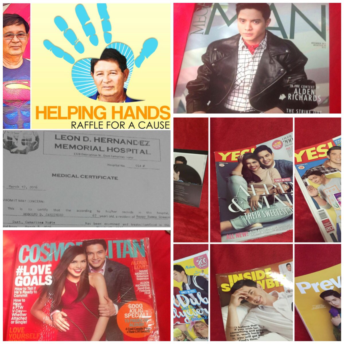 diosaneth's tweet photo. Will +2 more of my AlDub Mags~Cosmo &amp; Mega Man to the lot, all 7 mags &amp; 1 CD, Pls #HelpTatayRudy #ALDUBBagongYugto https://t.co/qykk3ZiHQi