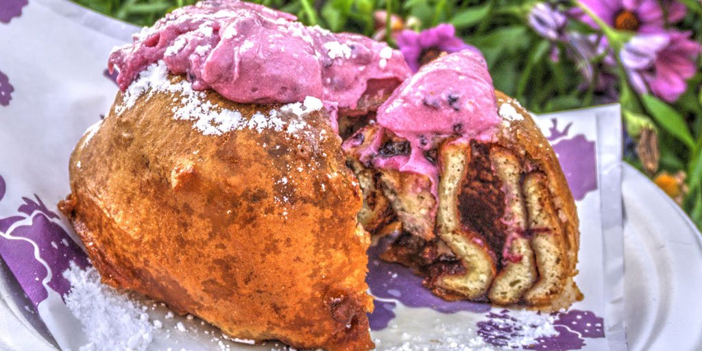 knotts's tweet image. Which will you pick? The #FunBun or the #FunStick? #BoysenberryFestival