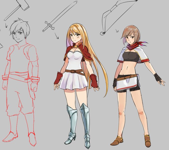 @laniessence Ah please use this! I redesigned the top but the lower body is mostly unchanged :3 Thanks!! 