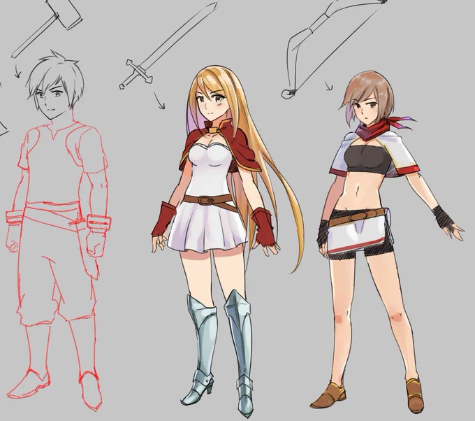 @laniessence Ah please use this! I redesigned the top but the lower body is mostly unchanged :3 Thanks!! 
