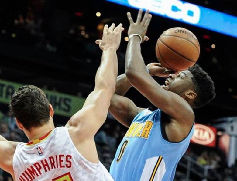 Rival_Sports's tweet photo. Mudiay Bagged 12 Points And 2 Assists In @Nuggets Loss To Atlanta On Wednesday 🏀 https://t.co/up9ZpWkmYS  #DENvsATL https://t.co/dleiYmKUP4