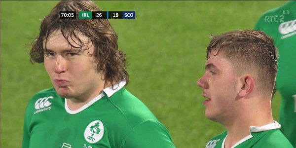 SportsJOEdotie's tweet photo. It's taken almost a decade but @IrishRugby has another mulleted front rower! @shanebyrneoffic say Hi to Adam Coyle! https://t.co/ek28RDdukZ