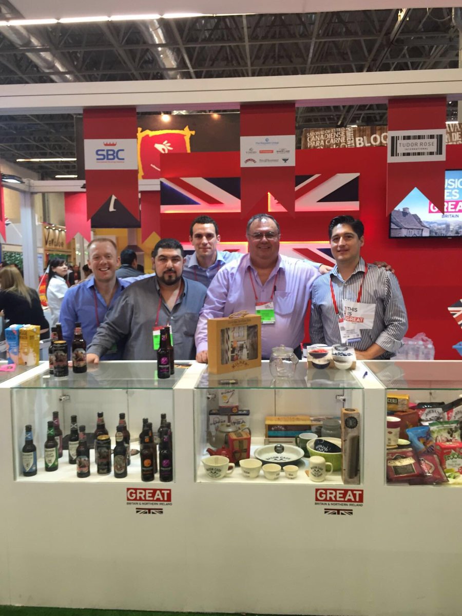 Great end to #ExpoANTADyAlimentaria show with @UKTIMexico <a href="/SmylieLtd/">Smylie LTD</a> <a href="/TheRaywareGroup/">The Rayware Group</a> <a href="/SovBev/">Bev</a> <a href="/UKTI_NW/">Milla</a>