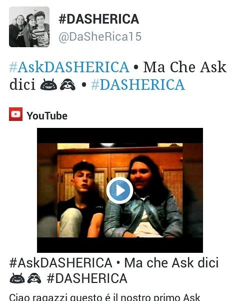 daniele_mancino's tweet photo. Il video Γ¨ Online #FINALMENTE viva i #DASHERICA c'Γ¨ l'abbiamo fatta... πππ https://t.co/9NPDos4mGo