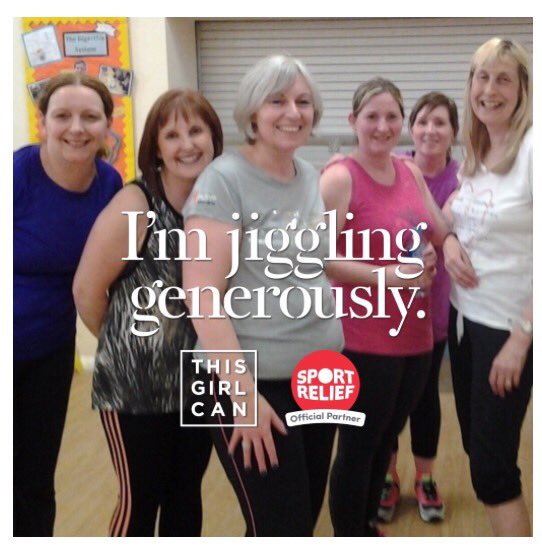 ActiveCumbria's tweet image. Lorraine &amp;amp; her Zumba class have been doing it for @sportrelief #thisgirlcan