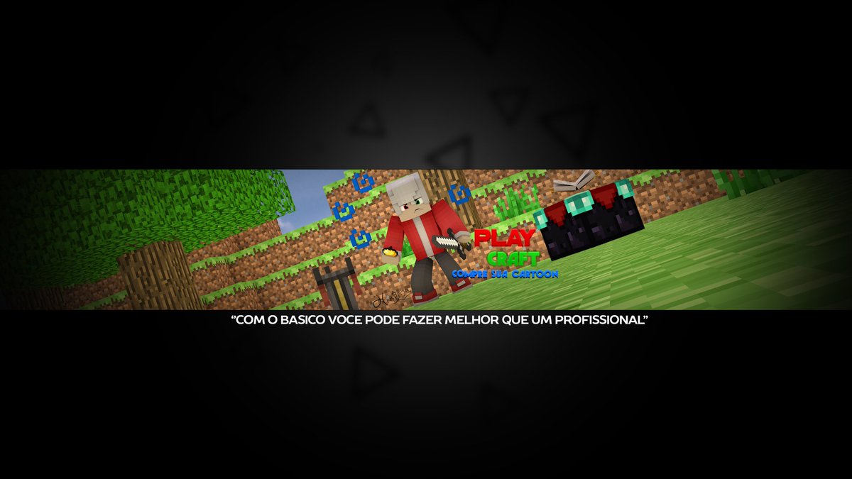 PlayCraft015's tweet image. Novaa bannerrr 😍😍 O feita peloo dlç do  @luiz_f56 seu mitooo