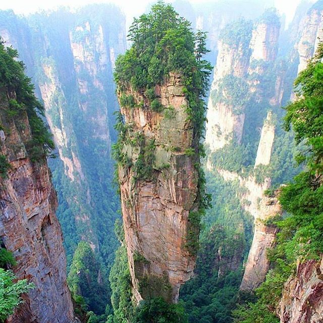 flyfromTLH's tweet image. Zhangjiajie, China. #FareCompare photo by @awesome.earth