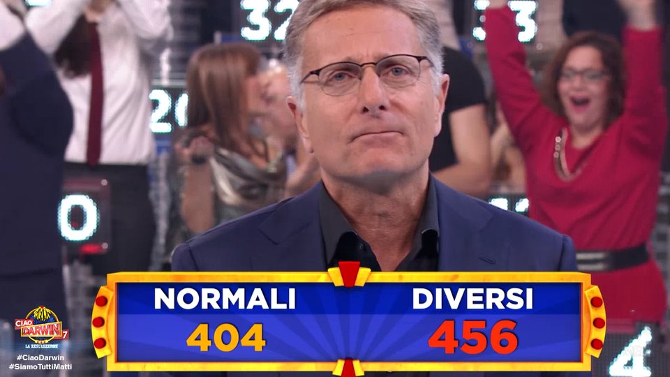 CiaoDarwinReal's tweet image. +125 per i #Normali, +75 per i #Diversi! 

#CiaoDarwin