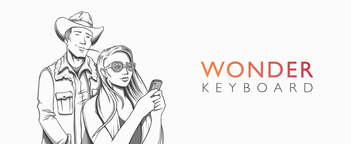 ProductHunt's tweet photo. Wonder Keyboard: The keyboard that helps you sound smart and funny https://t.co/h1EOcSIpeH @daspianist @Samrealizes https://t.co/TjzTnSUxdA