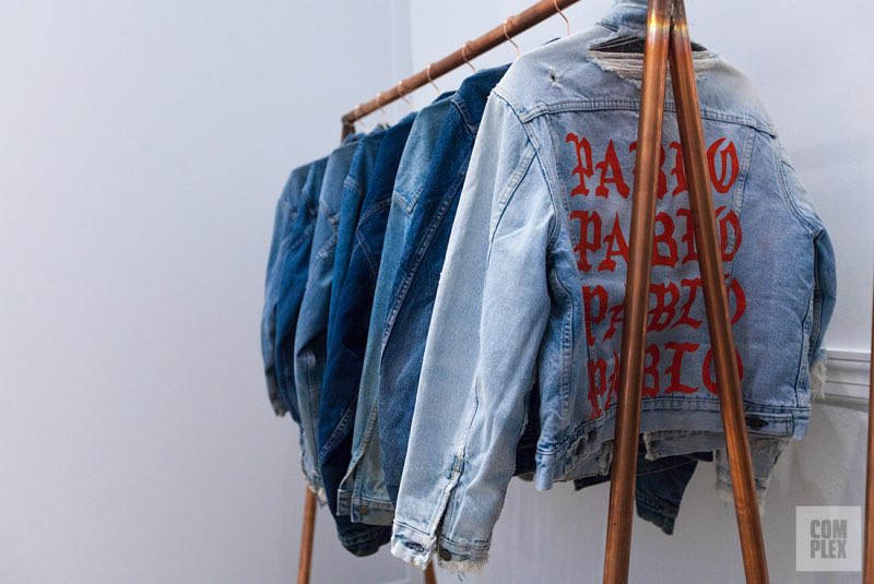 DondaCreate's tweet photo. PABLO 
JEAN JACKET https://t.co/LnXMm3mVvq