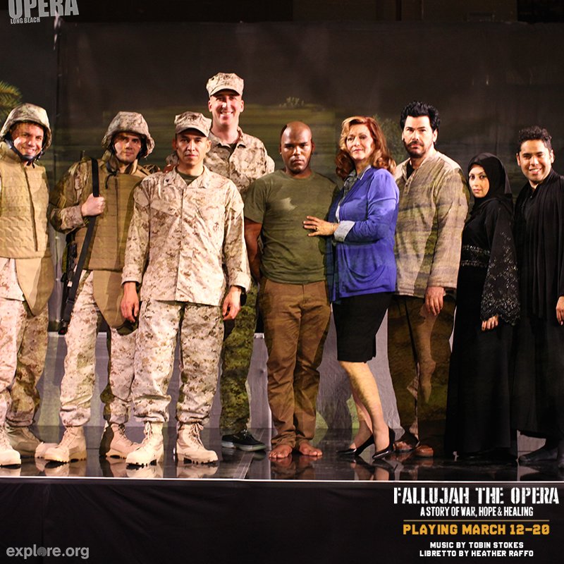 FallujahOpera's tweet image. #FallujahOpera was created to spark a national conversation of what it's like for a veteran post war.