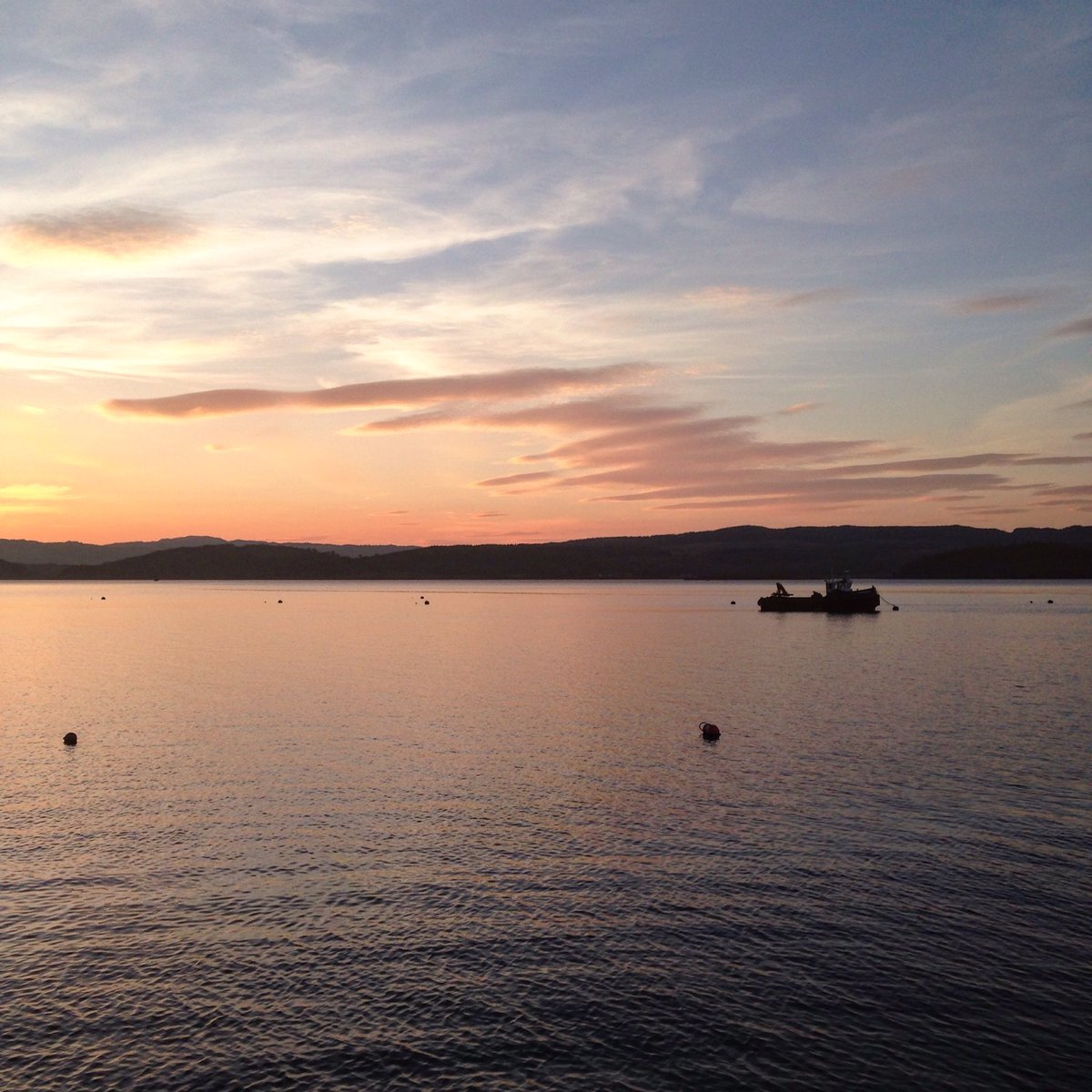 An Otter Ferry sunset #argyllsecretcoast