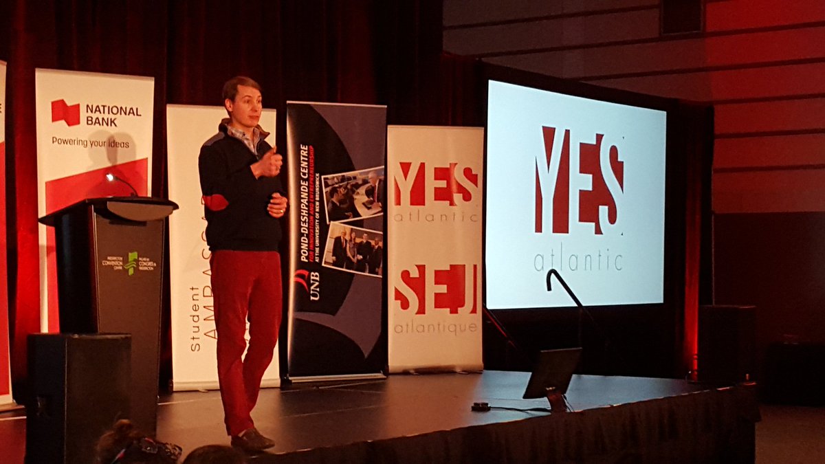 joanna_nickerso's tweet photo. John Harthorne,  CEO of Mass Challenge speaks to entrepreneurs about his passion #YESAtlantic #ECSW2016 https://t.co/H1WtFnnJVQ
