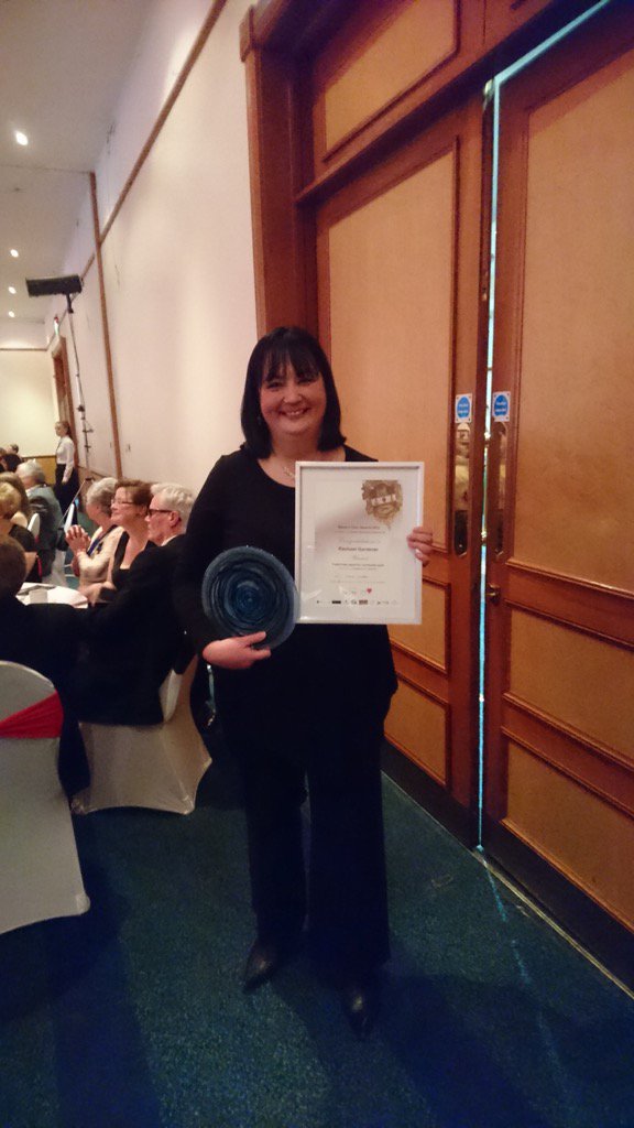 Fantastic winner! <a href="/RachaelGardener/">Rachael Gardener</a> well done so proud :-)