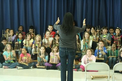 R1Coffee's tweet photo. Angklung,an Indonesian #traditional instrument is presented to you at #SCAA2016 by @HouseAngklungDC Stay tune,folks! https://t.co/DlKkDunDQs