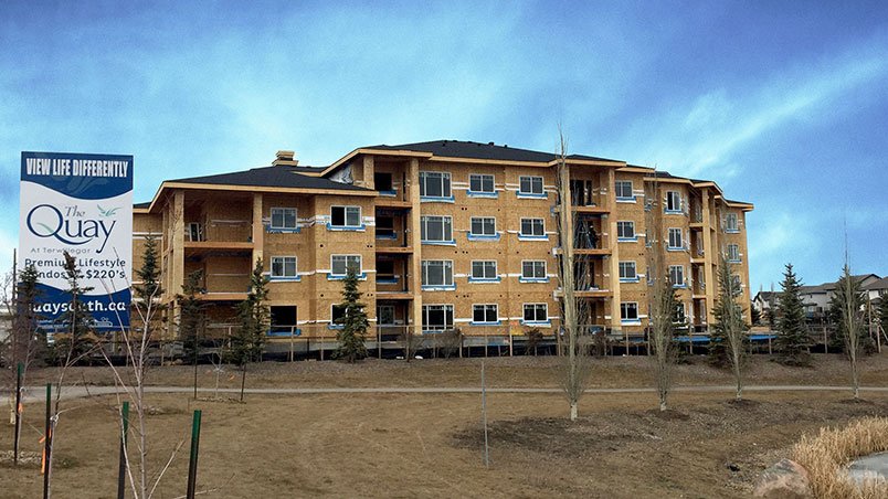 Our progress @ The Quay #yegbuilder #yeghomes #yeg