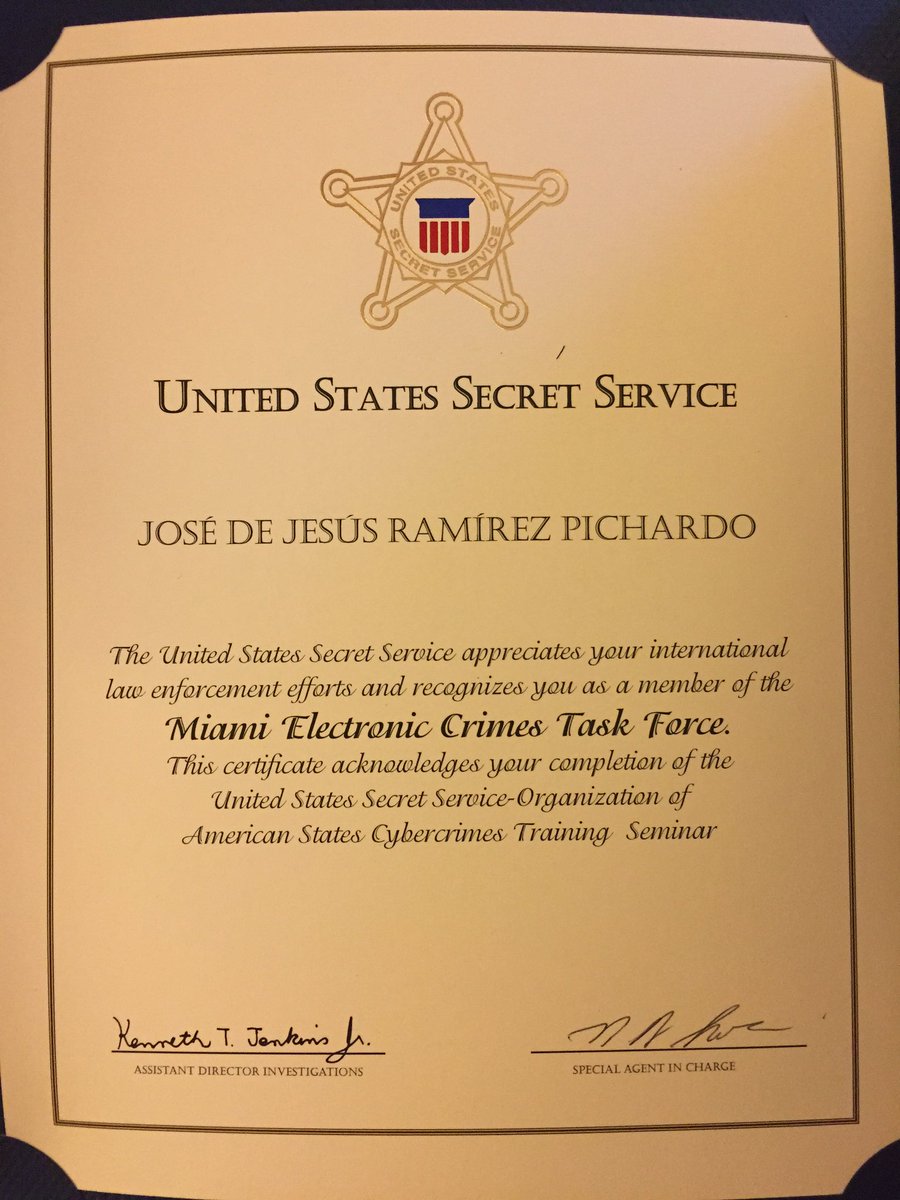 jesusrpichardo's tweet photo. Cerrando excelente la semana. Gracias OEA, US Secret Service  y colegas de Latinoamérica y Caribe #Mexico #infosec https://t.co/vUoRZAra1k