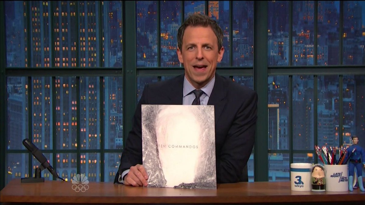 demetriosns's tweet photo. Oh sweet! Can't wait to receive my Ten Commandos vinyl in the mail. :) @10Commandos @LateNightSeth @pearljam https://t.co/bAmhibZm4x