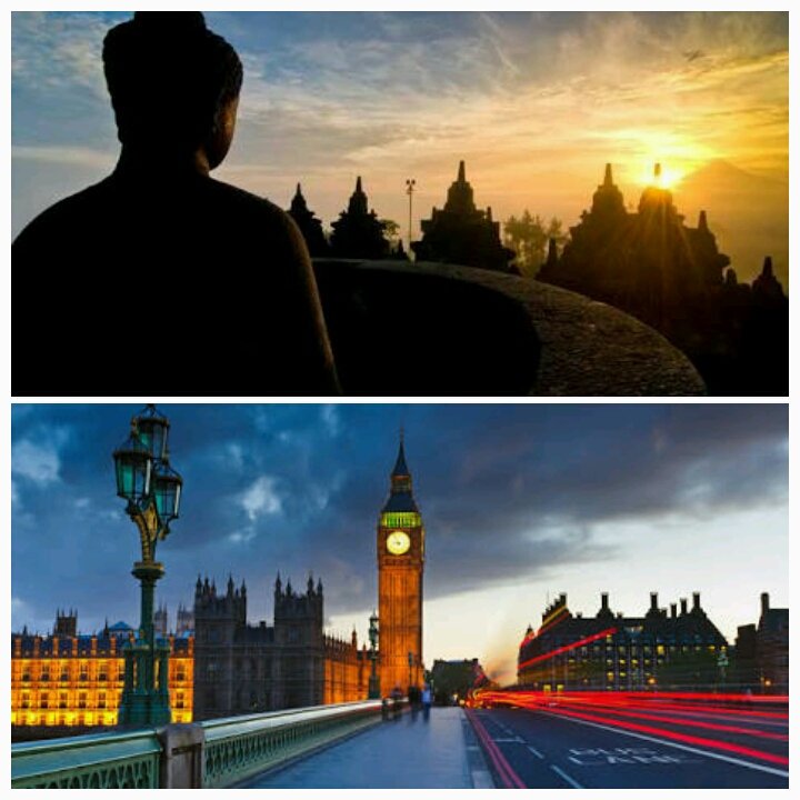 Good night UK, good morning Indonesia. The distance from London to Jakarta: 6,557 miles (10,552 km) #HelloIndonesia