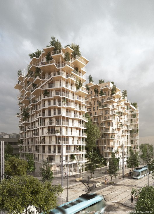 ArchDaily's tweet photo. Sou Fujimoto and Laisné Roussel Propose Wooden Mixed-Use Tower for Bordeaux https://t.co/SixVxR0isD https://t.co/A5qTEmNh82